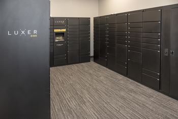 24-Hour package lockers